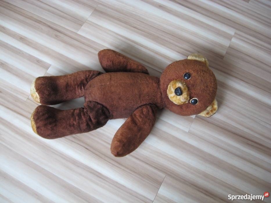 Stary zabytkowy Miś sianiak Ładny Stan 70 Grodziczno sprzedam