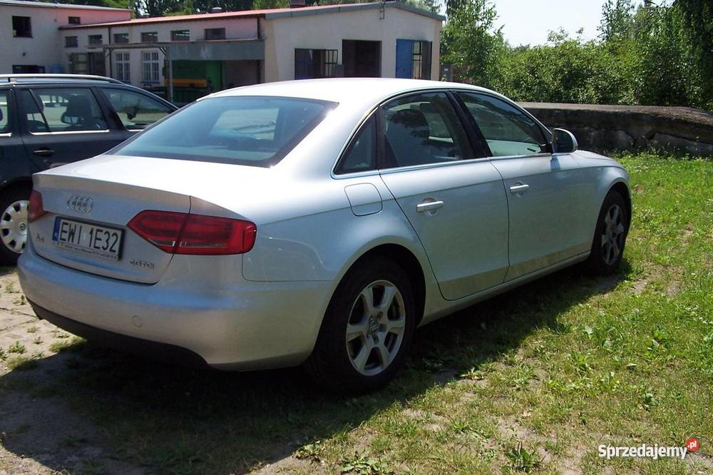 AUDI A4 B8 2008r IDEAŁ do garażowany A4 Wieluń