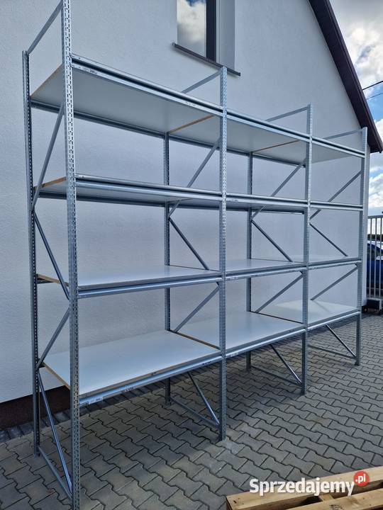 Regał półkowy magazynowy garażowy warsztatowy Buk