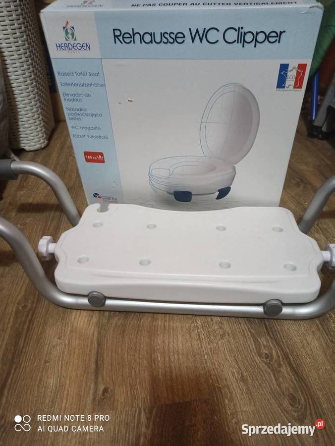 Nakładka sedesowa i ławeczka do wanny łódzkie