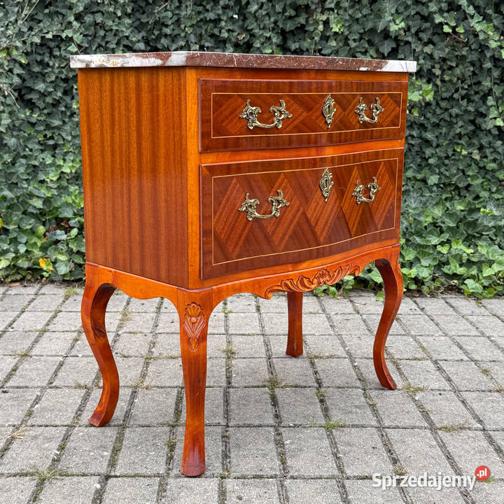 ARTexpert Komoda Ludwik marmurowy blat vintage zachodniopomorskie