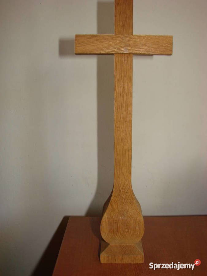 Krzyż drewniany stojący 35 Pruszcz Gdański