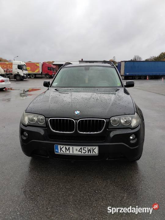 BMW X3 lift 2007 nieuszkodzony BMW Miechów
