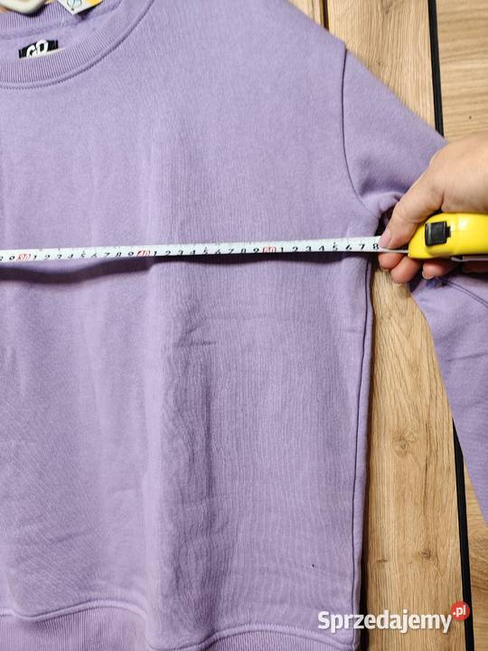 Bluza dresowa fioletowa r L nowa