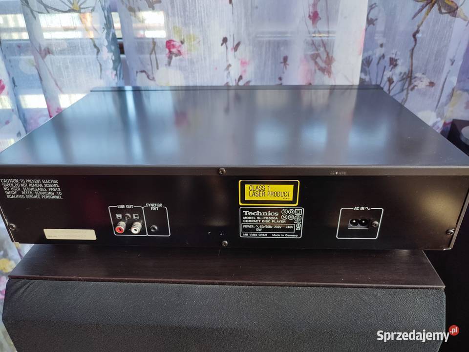 technics SLPG520A stan Odtwarzacze CD i MD śląskie Myszków