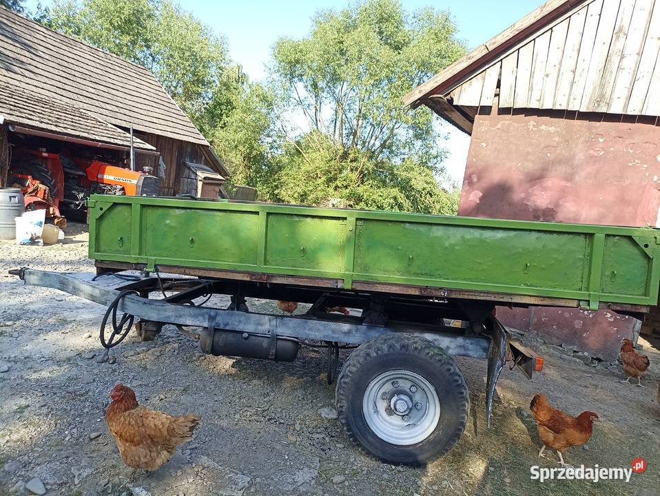 Przyczepa wywrotka nieuszkodzony małopolskie Radocza