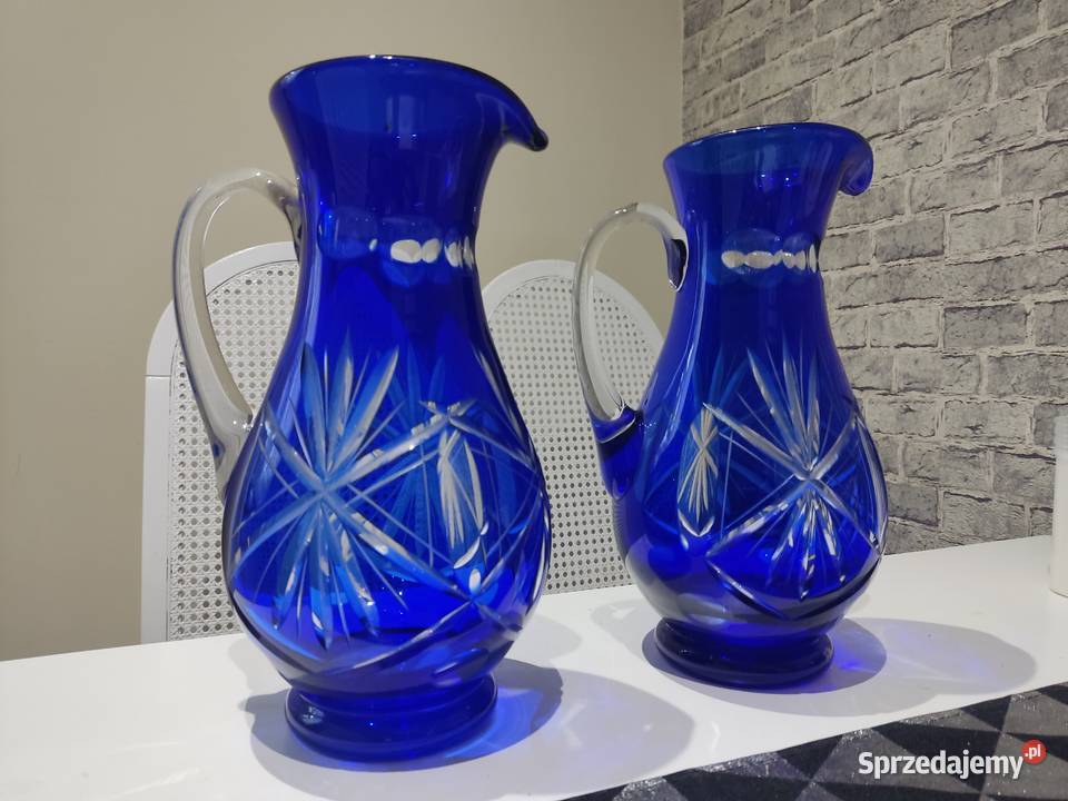 Wazon dzbanek krysztal Porcelana i szkło Ostrów Wielkopolski