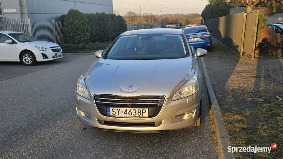 Peugeot 508 Peugeot 508 srebrny sedan na raty srebrny małopolskie Kraków