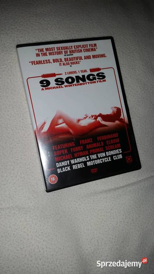 9 SONGS 2005 Optimum Releasing Ltd dvd video Puławy