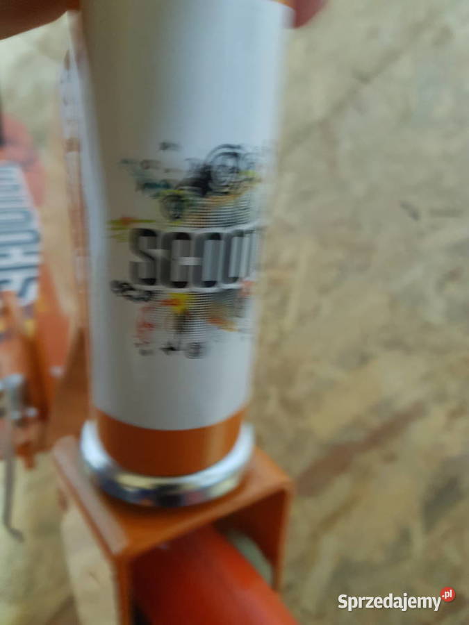 SKŁADANA Hulajnoga SCOOTER 100 duże koła Skating Głogowa sprzedam