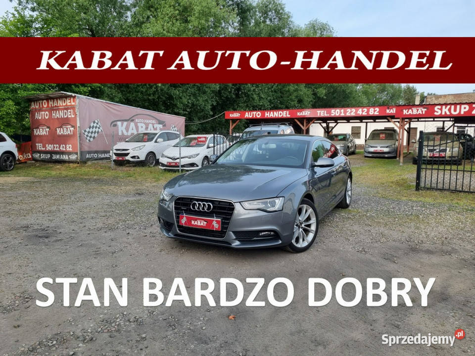 Audi A5 Sportback Automat STronic QUATTRONavi245 lakier metallic Szczecin