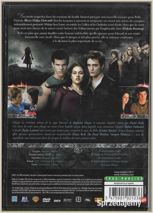 Twilight Chapitre 3 Hsitation 2010 DVD The DVD Krynica-Zdrój