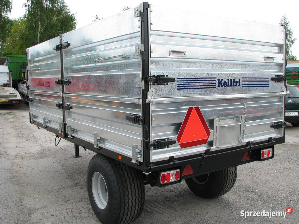 NOWA Przyczepa rolnicza 7 ton OCYNK 23TV702 Opoczno