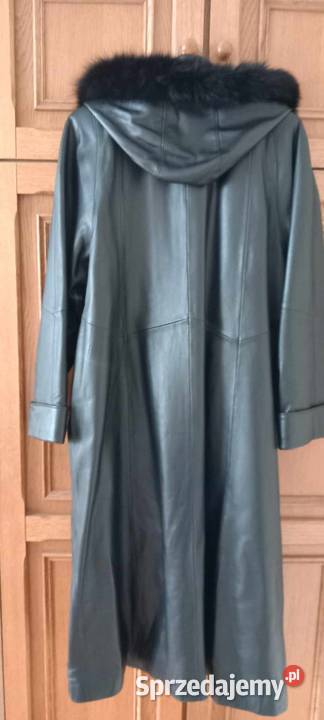 Płaszcz XL skóra odpinana podszewka odpinany Lublin sprzedam