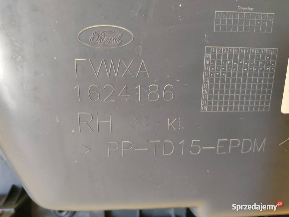 Tapicerka Boczek Drzwi Prawy Przód Ford C II Mk2 osobowe Pleszew