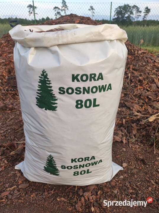 Kora Sosnowa worek 80l Wyganki sprzedam