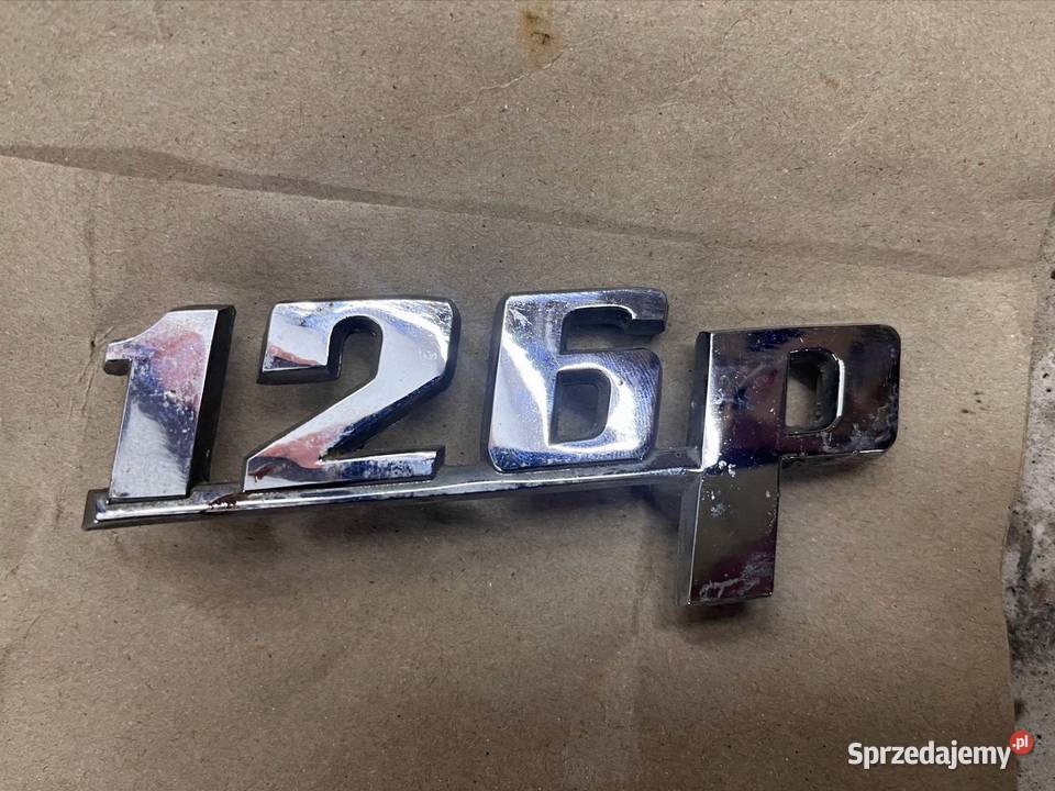 Emblemat 126p ze starych zapasów