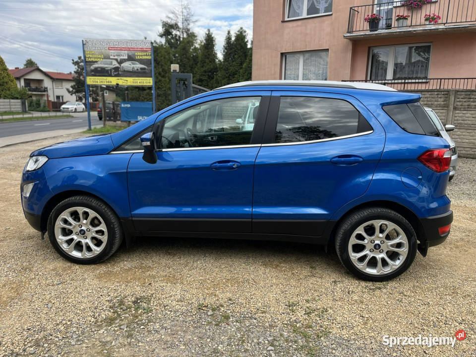 Ford EcoSport 10 Grzane Skóry Kamera Czujniki czujnik zmierzchu Częstochowa