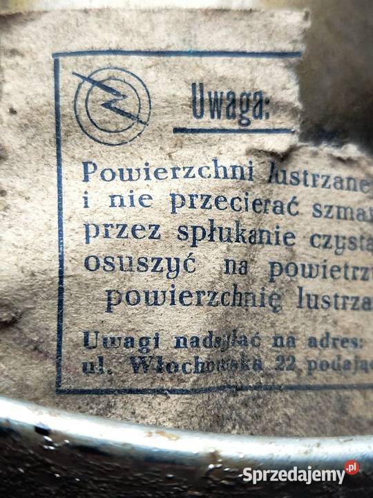 SHL m04 WFM optyka oblasnik ramka żarownik