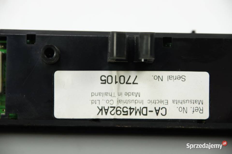 WYŚWIETLACZ PANEL MAZDA 6 CADM4592AK Pozostałe Lipno