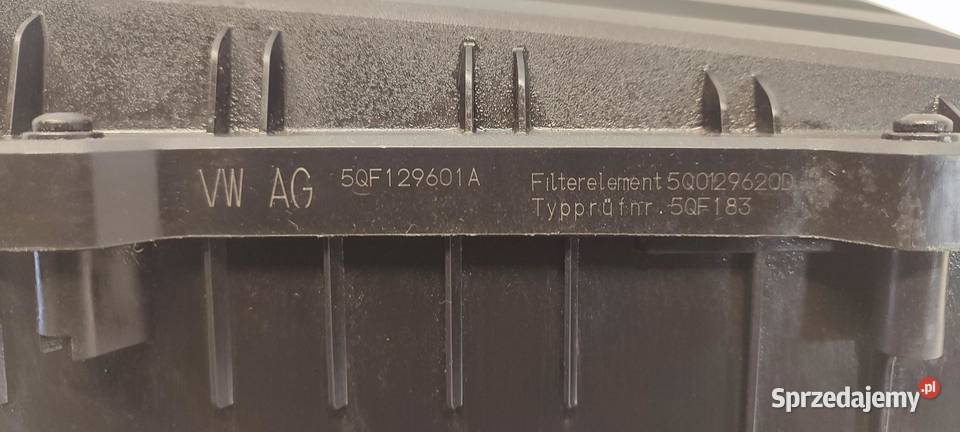 VW TIGUAN II OBUDOWA FILTRA POWIETRZA 5QF129601A dolnośląskie