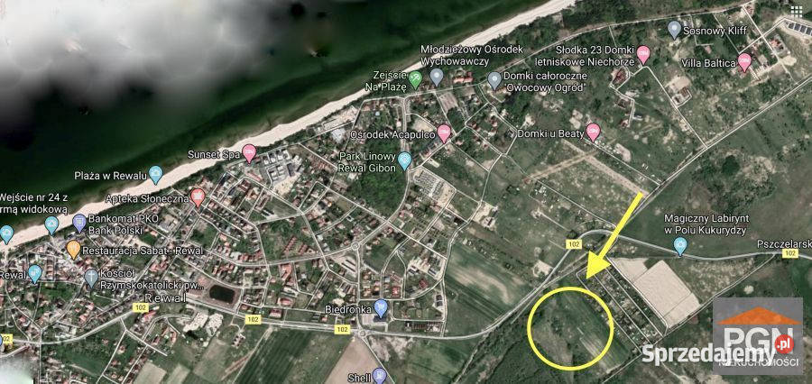 Grunt Trzęsacz 500m2 sprzedam