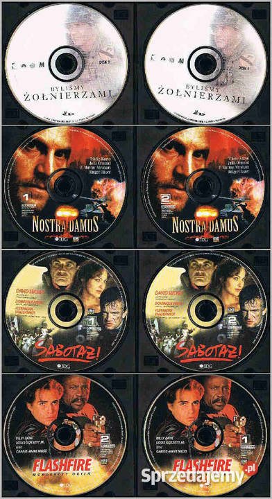 ZESTAW czterech filmów BYLIŚMY ŻOŁNIERZAMI śląskie Chorzów sprzedam