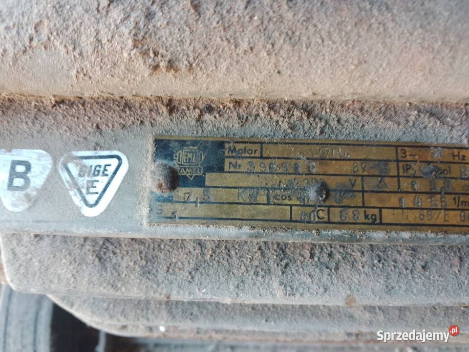 Silnik elektryczny 75 Kv 1450 obrmin Tyczyn