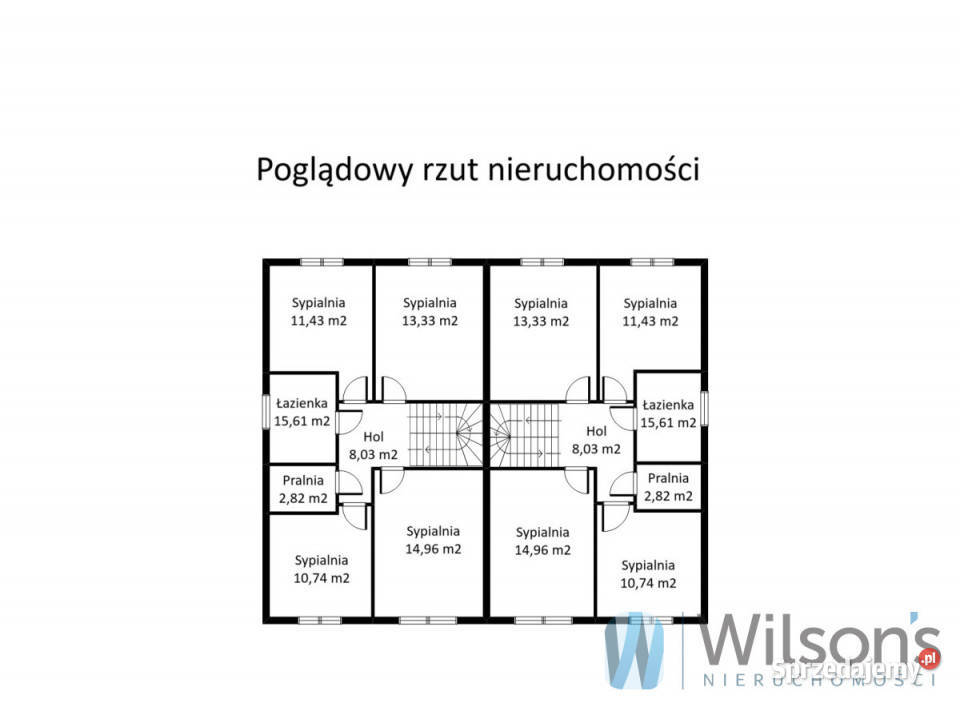 Ogłoszenie dom bliźniak 136m2 Jabłonna Zygmunta Liczba pokoi 5