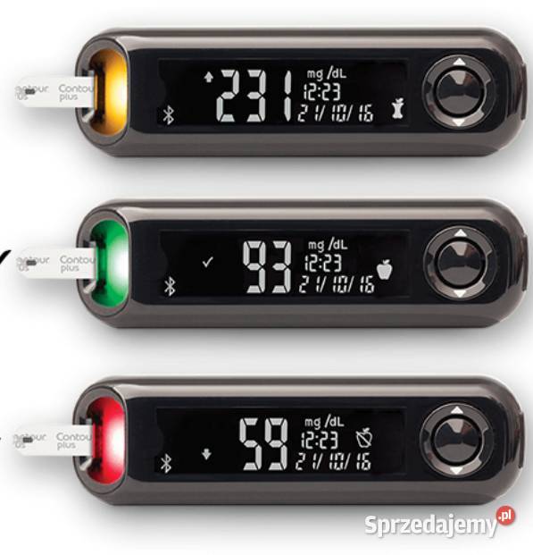 Glukometr Contour Plus One Paski testowe Całkiem Piotrków Trybunalski