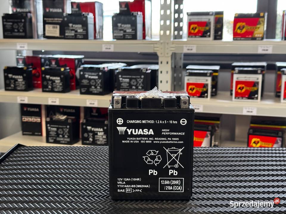 Akumulator YUASA YTX14AHBS 12V 12Ah L podkarpackie Jasło