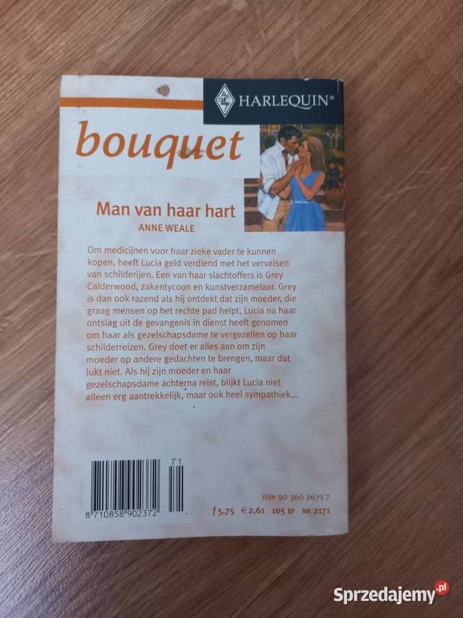 Man van haar hart Anne Weale Harlequin Książki naukowe i popularnonaukowe sprzedam