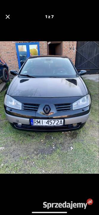 Reno Megan kabriolet 20 komputer pokładowy Skopanie