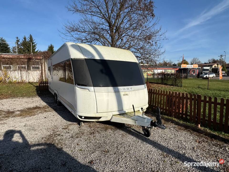Przyczepa kempingowa Hobby 650 2013r Przyczepy Pruszków sprzedam