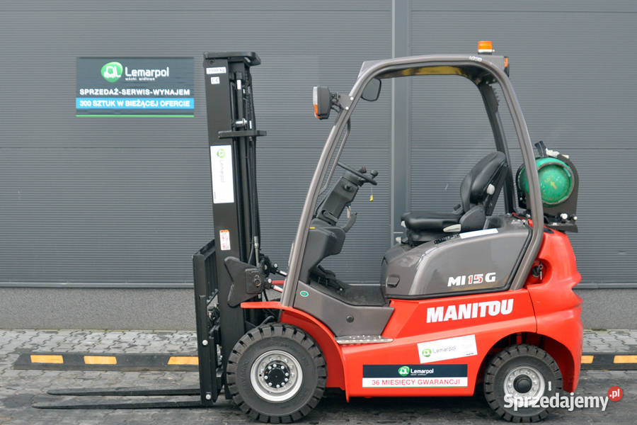 wózek widłowy MANITOU MI15G Zator