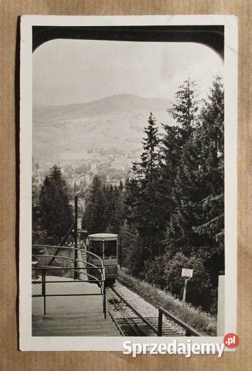 Kartka pocztowa Kolejka górska Krynicagóry Łódź