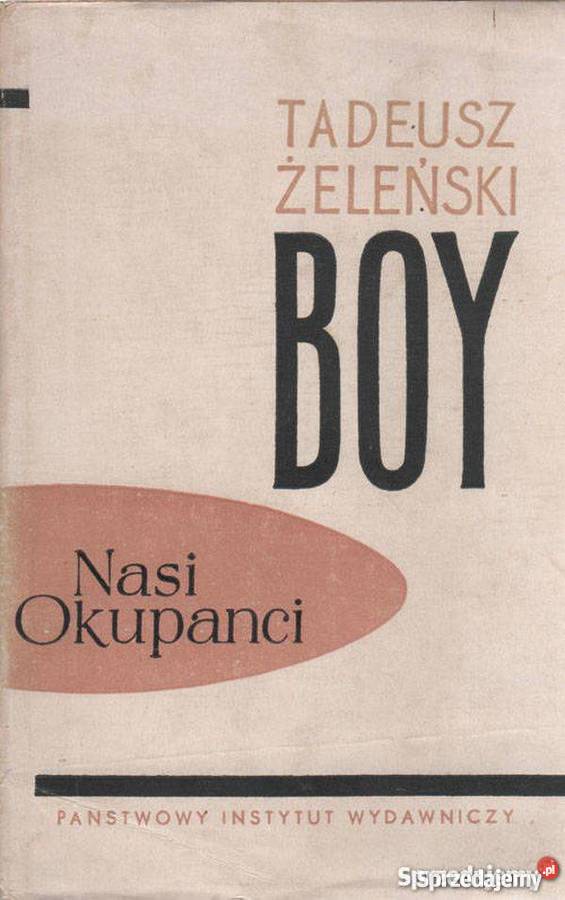 NASI OKUPANCI BOYŻELEŃSKI TADEUSZ Płock