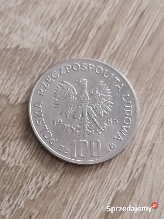 moneta 100 złotych 1985 Przemysław II Numizmatyka Rzeszów