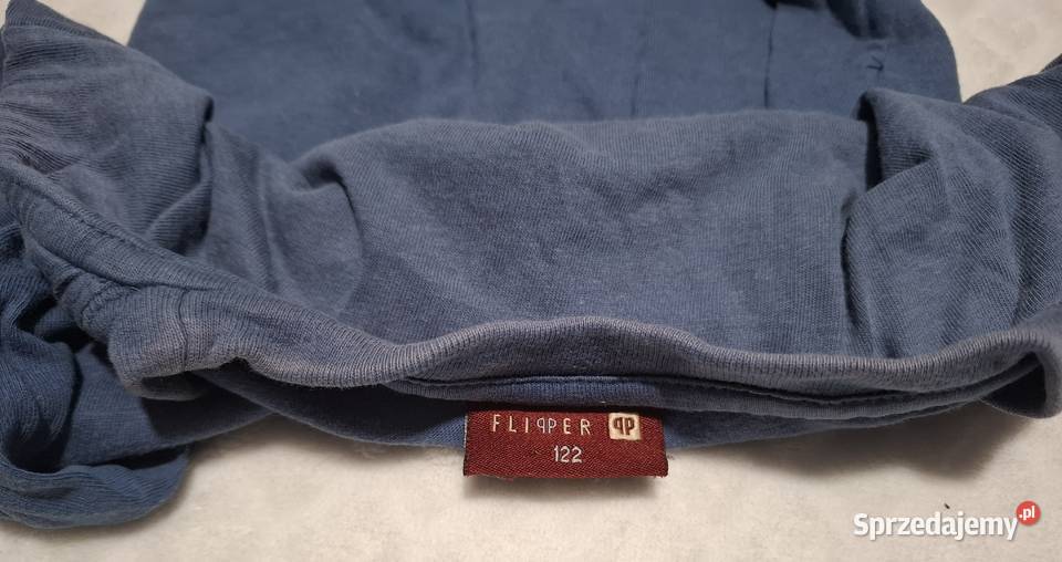 Koszulka krótki rękaw Tshirt chłopięca granatowa Czeladź