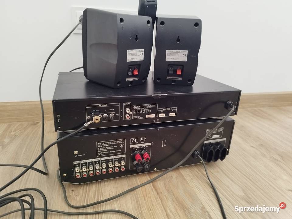 zestaw sony wzmacniacz tuner głośniki małopolskie Kraków