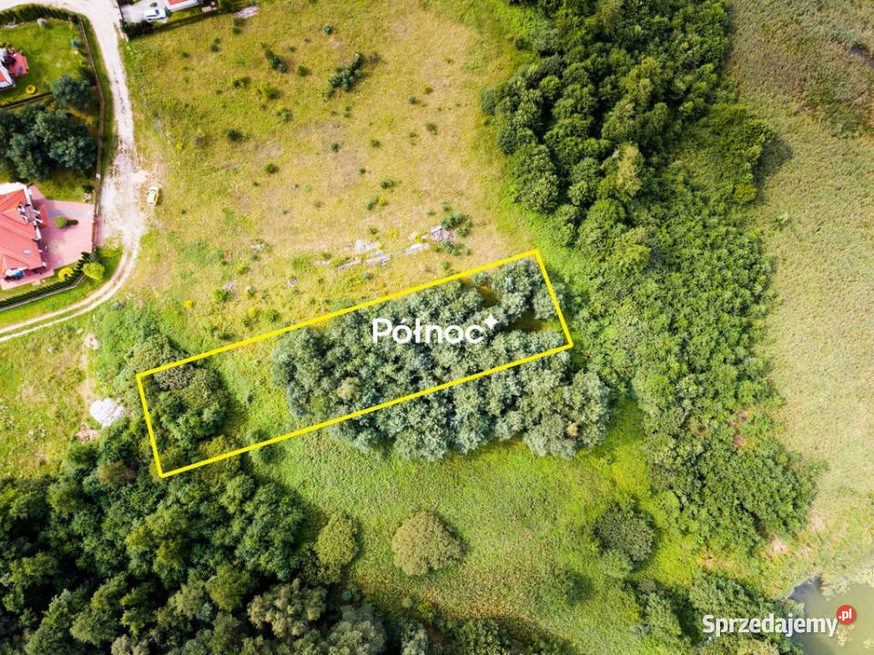 Działka budowlana Chruściele k Ełku plaża