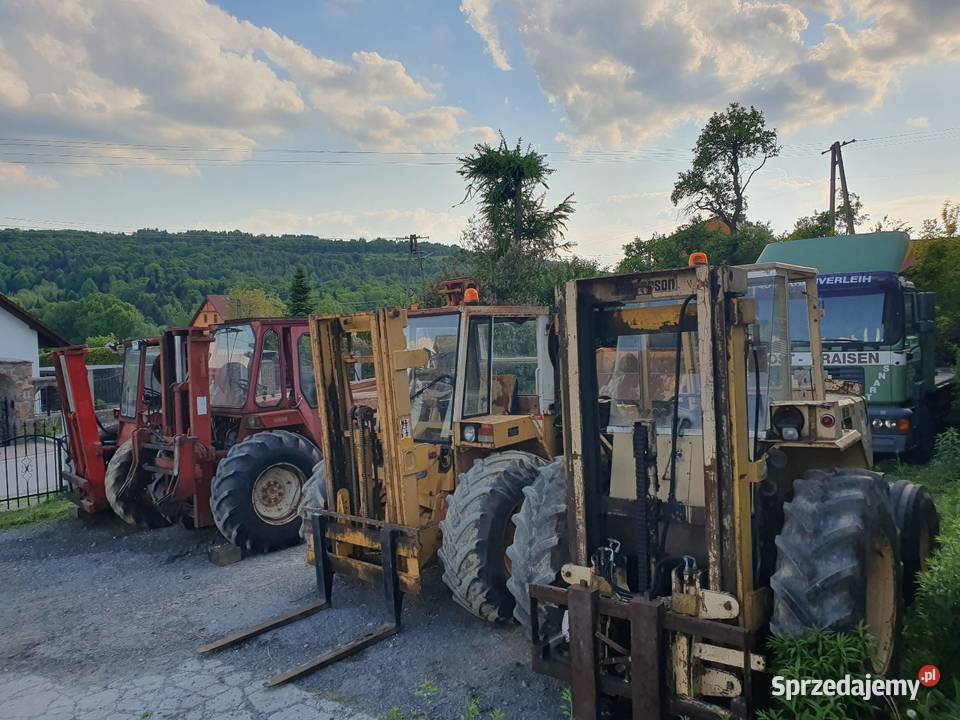 Wózek widłowy terenowy Manitou Massey Ferguson Manitou Lanckorona