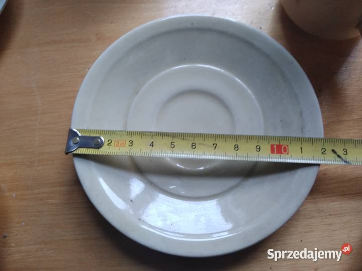 Serwis kawowy filiżanki spodeczki Tułowice PRL Dąbrowa Górnicza