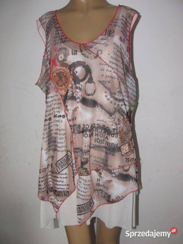 zwiewna bluzeczka Purplerose r XL Zamość