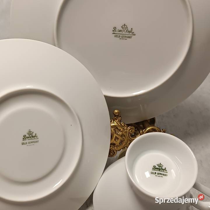 Rosenthal Form 2000 Śniadaniówka Filiżanka Trio zachodniopomorskie Dobrzany