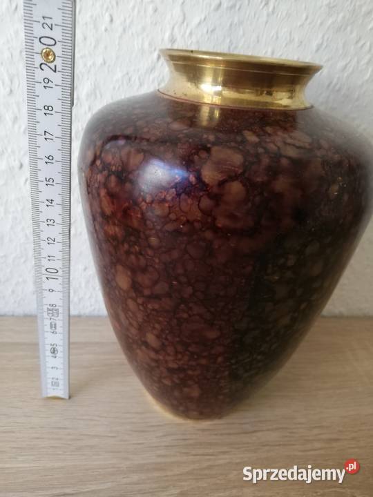 Mosiężny wazon Gorlice