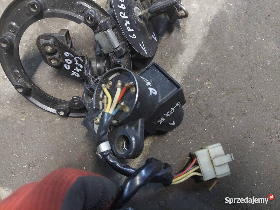 Kawasaki GPX 600 r stacyjka zamki korek Baku Układ elektryczny, zapłon Jelenia Góra