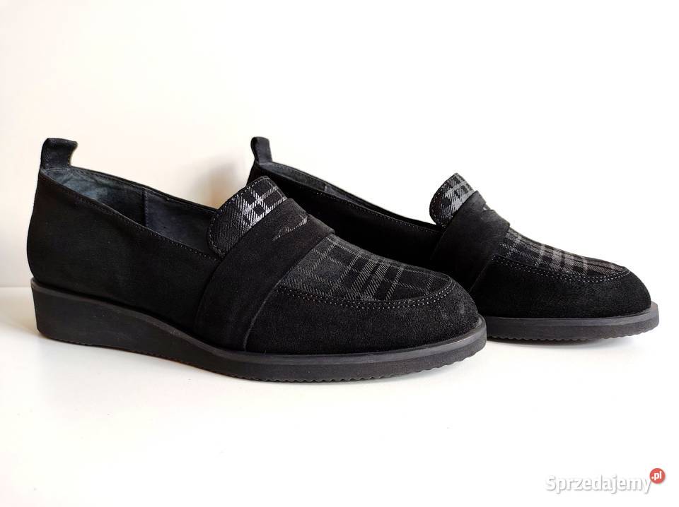 7169 RYŁKO wygodne czarne skóra 36 Ryłko Kędzierzyn-Koźle