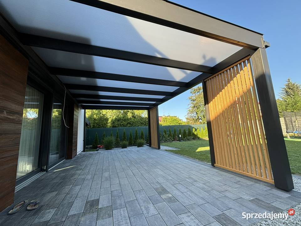 Zadaszenie tarasu nowoczesne zadaszenie pergola Tarnów