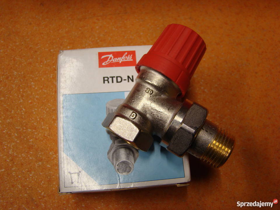 Zawor grzejnikowy katowy Danfoss RTD-N 1/2 cala 013L3703 Bielsko-Biala ...